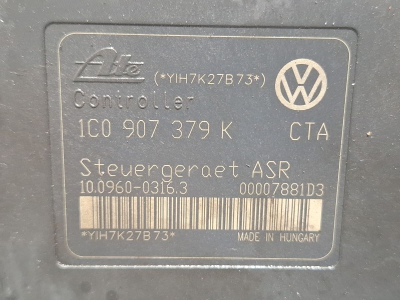 Recambio de modulo abs para skoda octavia referencia OEM IAM 1J0614417D  