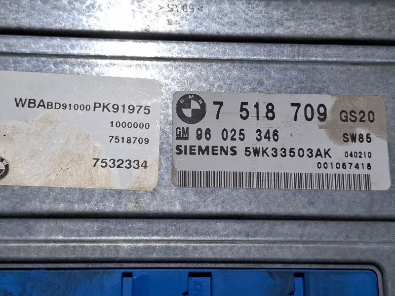 Recambio de centralita cambio automatico para bmw serie 3 318 ci referencia OEM IAM 7518709  