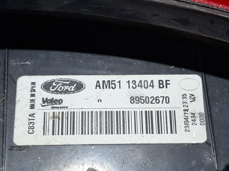 Recambio de piloto carrocería trasero derecho para ford cmax referencia OEM IAM 89502670  
