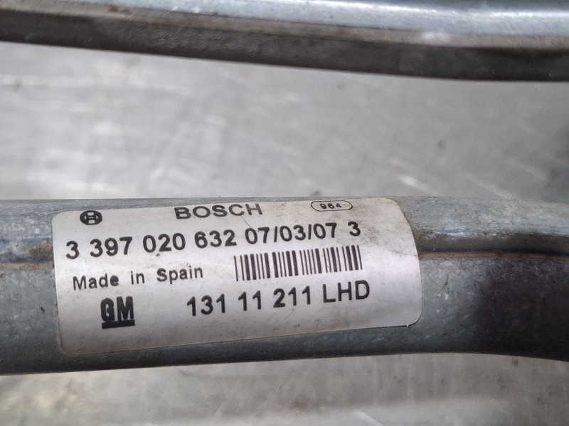 Recambio de motor limpia delantero para opel astra referencia OEM IAM 0390241538 / 3397020632 / 13111211LHD  