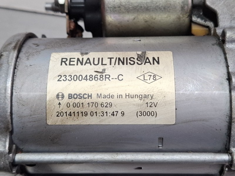 Recambio de motor arranque para mercedes-benz citan referencia OEM IAM 233004868RC / 0001170629  