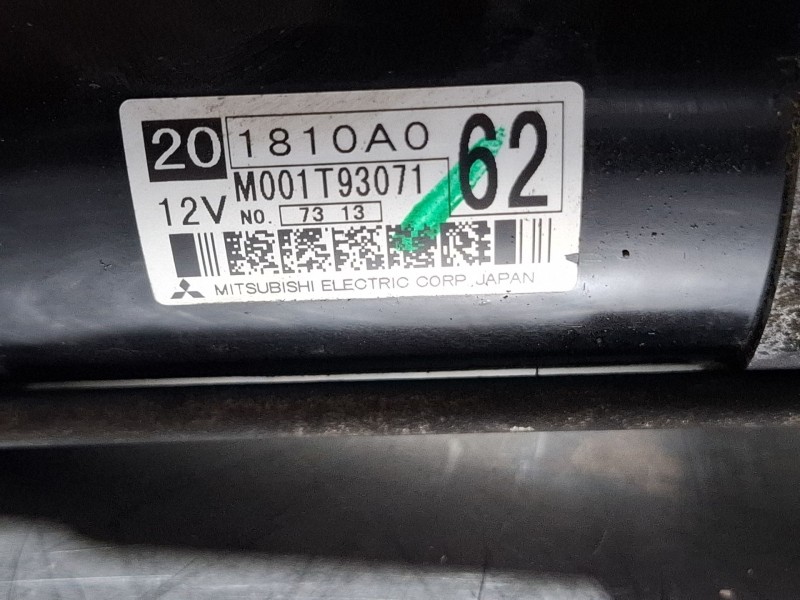 Recambio de motor arranque para mitsubishi outlander referencia OEM IAM M001T93071  