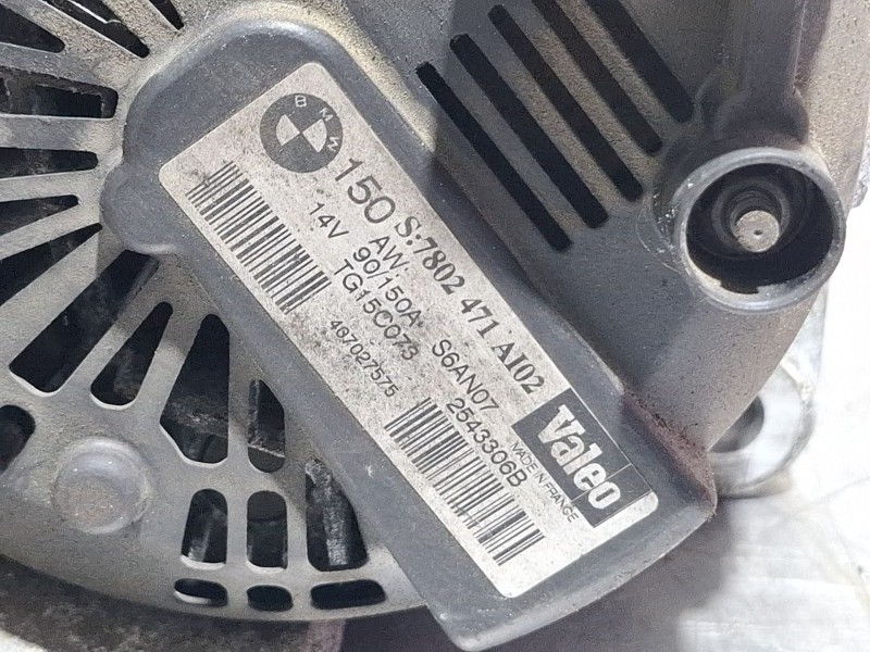 Recambio de alternador para bmw 320 d referencia OEM IAM 2543306B / TG15C073  