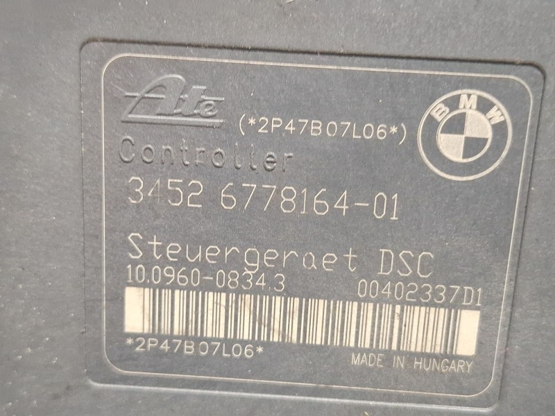 Recambio de modulo abs para bmw 320 d referencia OEM IAM 3451677816301  