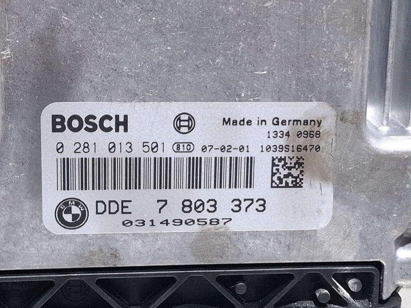 Recambio de centralita motor para bmw 320 d referencia OEM IAM 0281013501 / 7803373  