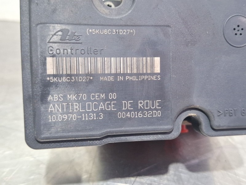 Recambio de modulo abs para peugeot 207 referencia OEM IAM 9661691580  