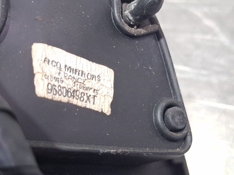 Recambio de espejo retrovisor izquierdo electrico para peugeot 207 referencia OEM IAM 96806498XT  