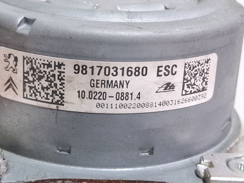 Recambio de modulo abs para peugeot 208 referencia OEM IAM 9817031680  