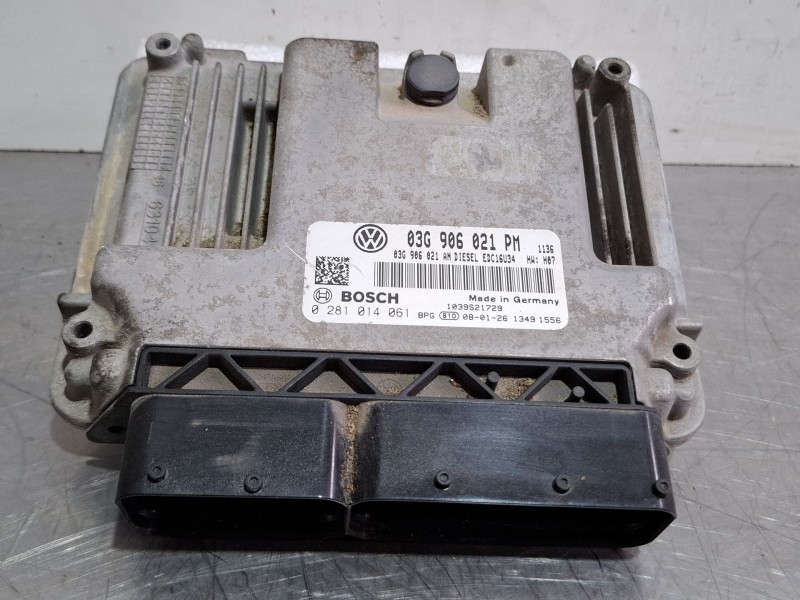 Recambio de centralita motor para volkswagen golf referencia OEM IAM 0281014061 / 03G906021PM  