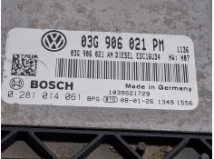 Recambio de centralita motor para volkswagen golf referencia OEM IAM 0281014061 / 03G906021PM   2