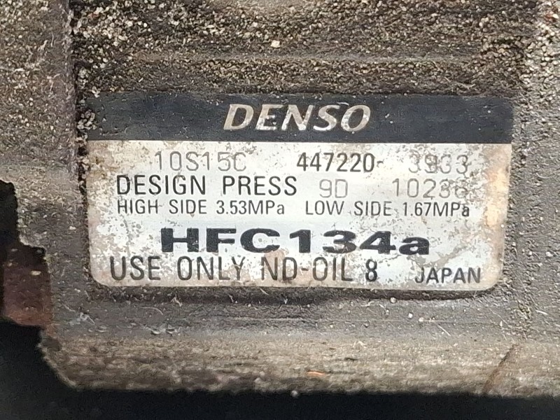 Recambio de compresor aire acondicionado para toyota rav 4. 3. d . full referencia OEM IAM 447220-3933  