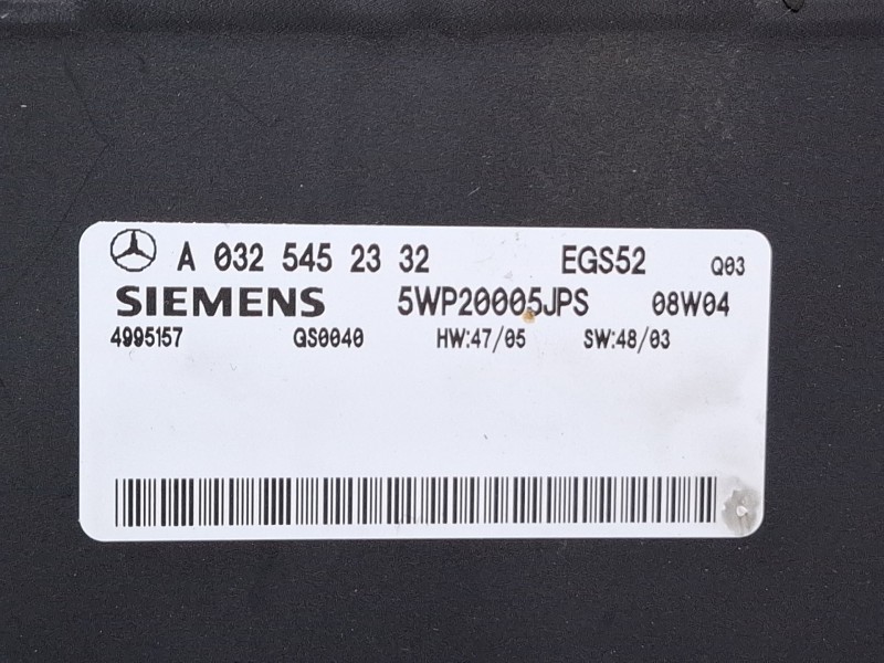 Recambio de centralita cambio automatico para mercedes-benz clk referencia OEM IAM A0325452332 / 5WP20005JPS  