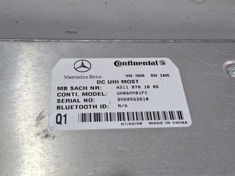 Recambio de modulo electronico para mercedes-benz clk referencia OEM IAM A2118701885  