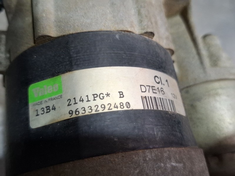 Recambio de motor arranque para citroën c3 referencia OEM IAM 9633292480  