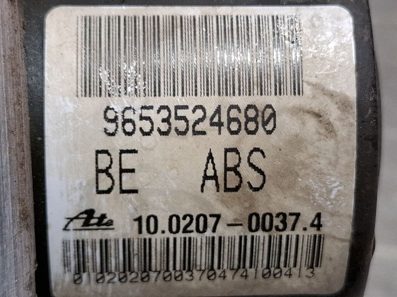 Recambio de modulo abs para citroën c3 referencia OEM IAM 9653524680  