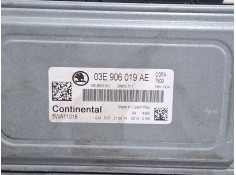 Recambio de centralita motor para skoda fabia referencia OEM IAM 03E906019C / 03E906019AE / 5WA11018   2