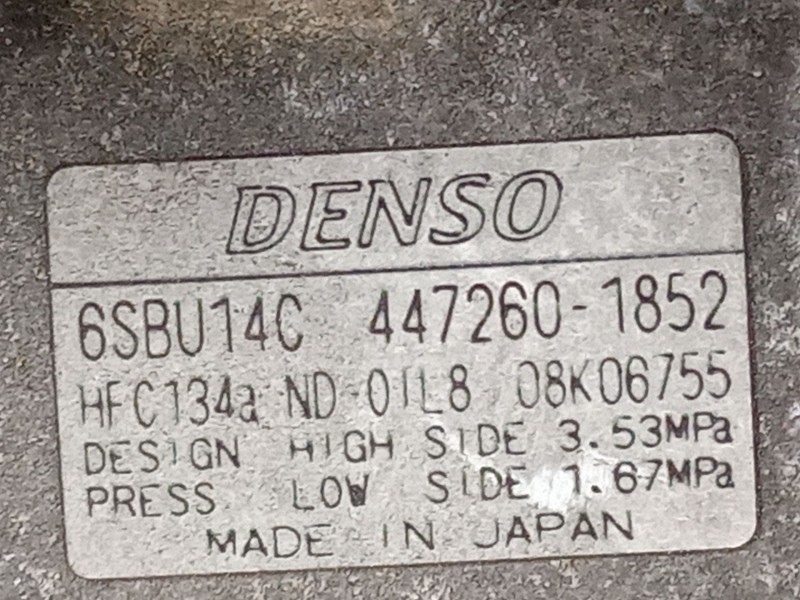 Recambio de compresor aire acondicionado para bmw 320d referencia OEM IAM 6SBU14C447260-1852  