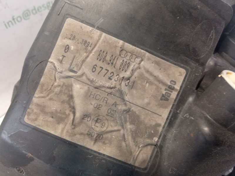 Recambio de faro delantero izquierdo para audi a4 referencia OEM IAM 67723131  