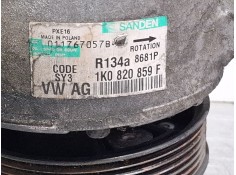 Recambio de compresor aire acondicionado para volkswagen touran referencia OEM IAM 1K0820859F   2