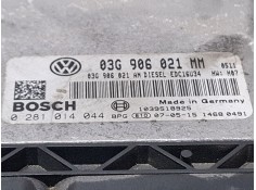 Recambio de centralita motor para volkswagen touran referencia OEM IAM 03G906021MM / 0281014044   2