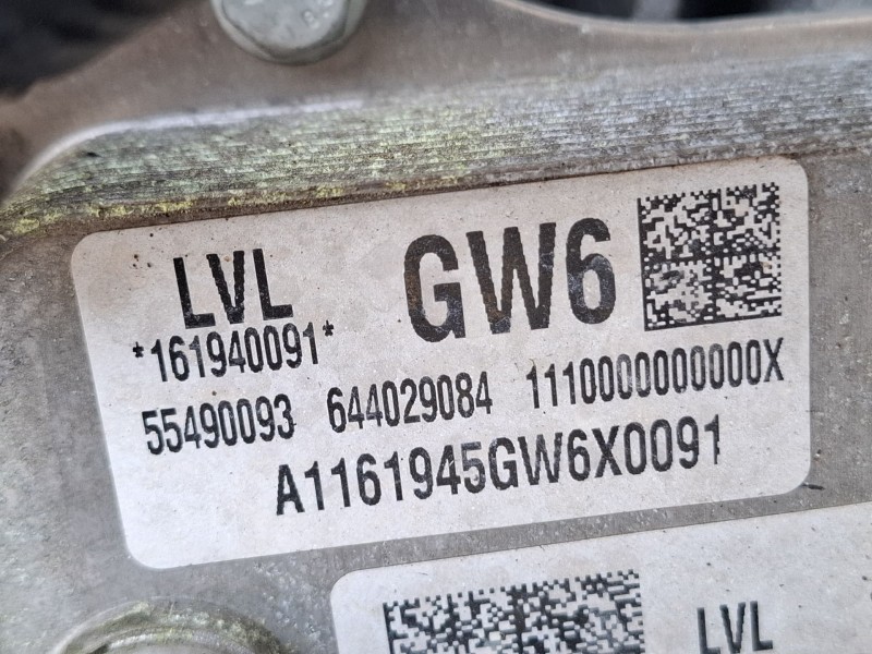 Recambio de motor completo para opel mokka x referencia OEM IAM B16DTH / LVL  