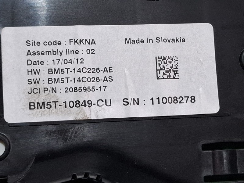 Recambio de cuenta kilometros para ford cmax referencia OEM IAM 2182029  