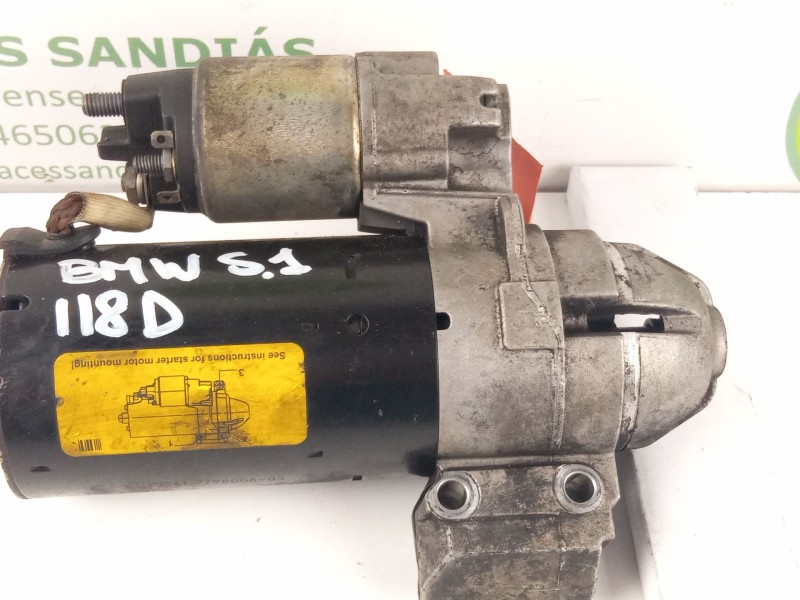 Recambio de motor arranque para bmw 118d referencia OEM IAM   