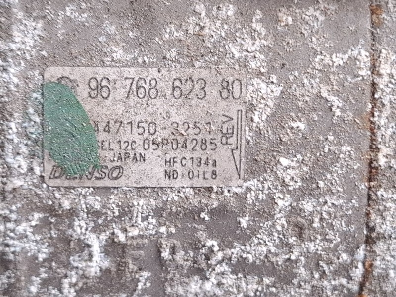 Recambio de compresor aire acondicionado para peugeot 308 referencia OEM IAM 9676862380 / 4471503251  