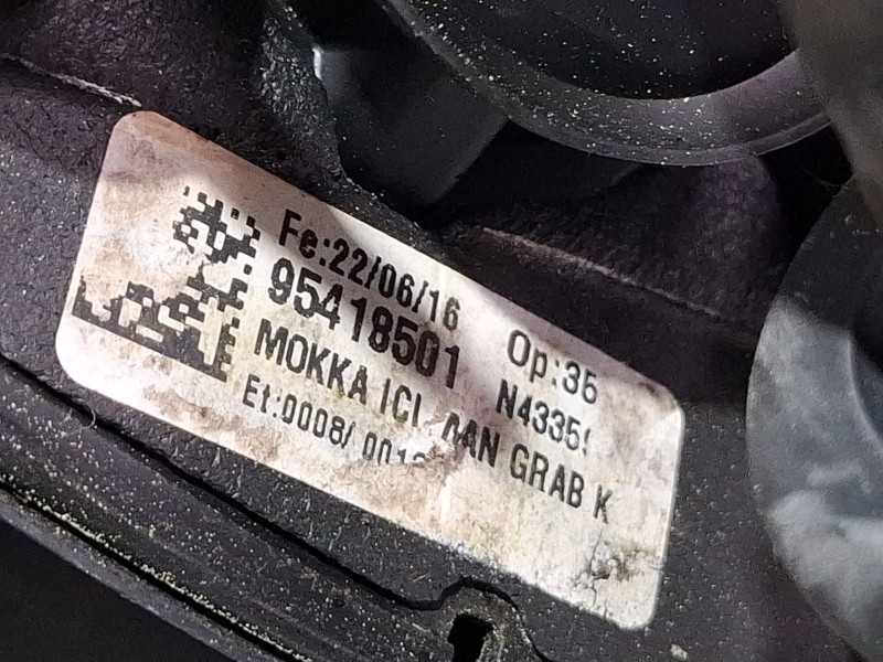 Recambio de espejo retrovisor izquierdo electrico para opel mokka x referencia OEM IAM E9026673  