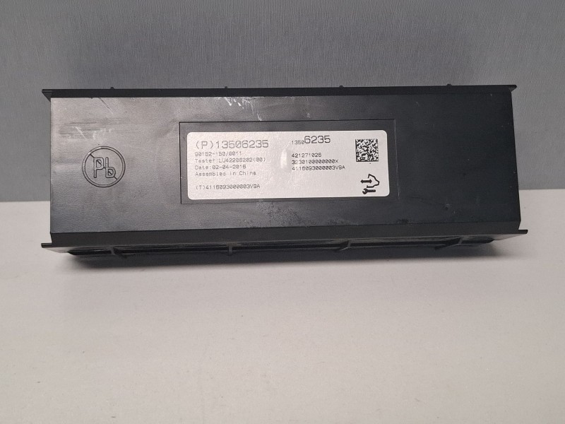 Recambio de modulo electronico para opel mokka x referencia OEM IAM 13506235  