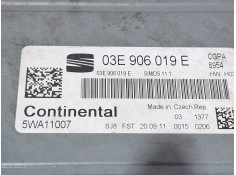 Recambio de centralita motor para seat ibiza ii referencia OEM IAM 03E906019E / 5WA11007   2