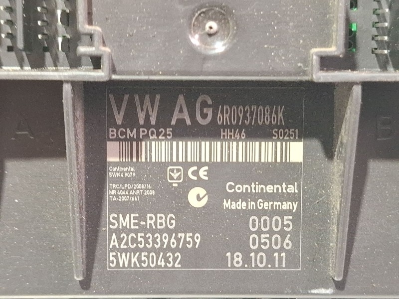 Recambio de modulo confort para seat ibiza ii referencia OEM IAM A2C53396759 / 5WK50432  