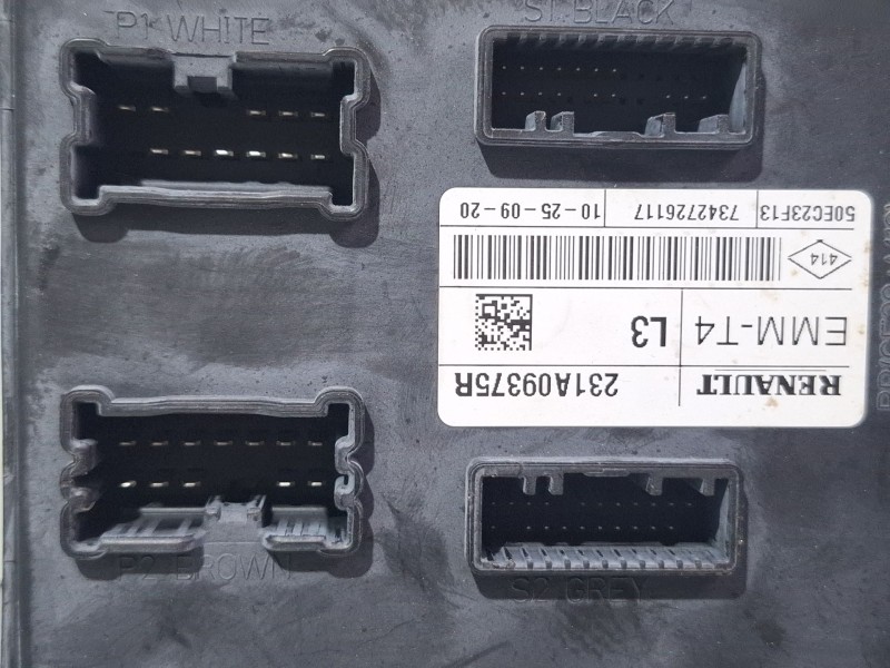 Recambio de modulo electronico para renault trafic referencia OEM IAM 231a09375r  