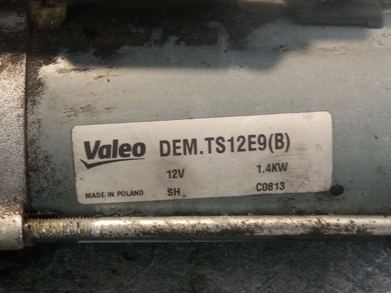 Recambio de motor arranque para renault scenic referencia OEM IAM TS12E9B  