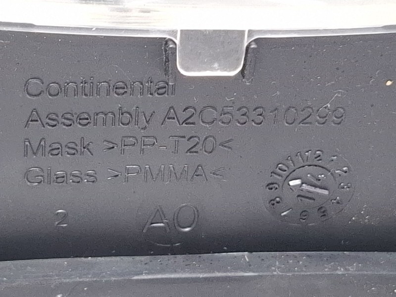 Recambio de cuenta kilometros para citroën c3 referencia OEM IAM A2C53310299  