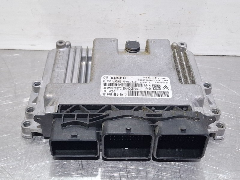 Recambio de centralita motor para citroën c3 referencia OEM IAM 9807886180 / 0281030545  