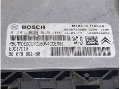 Recambio de centralita motor para citroën c3 referencia OEM IAM 9807886180 / 0281030545   2