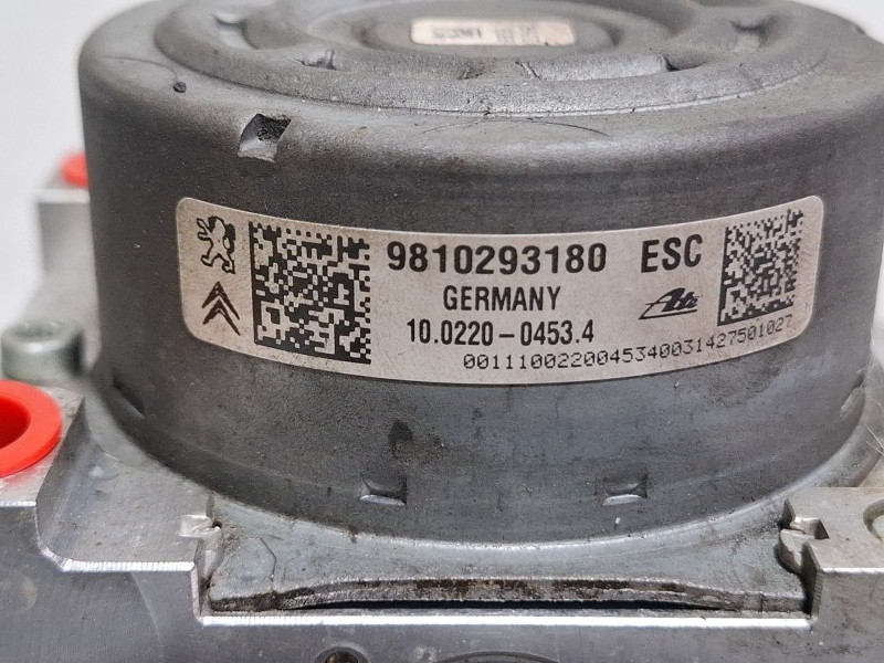 Recambio de modulo abs para citroën c3 referencia OEM IAM 9810293180  