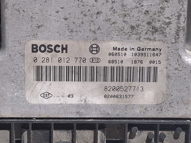 Recambio de centralita motor para renault laguna referencia OEM IAM 0281012770 / 8200527713  