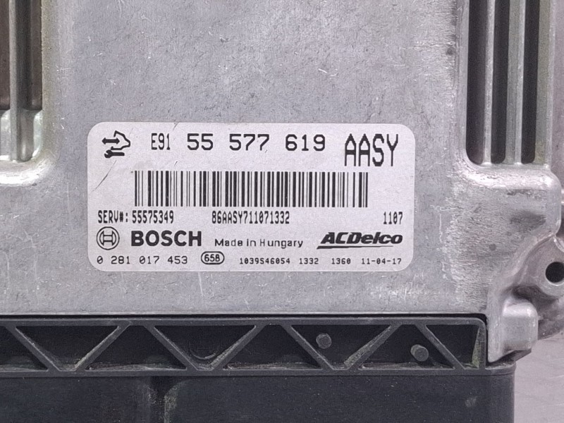 Recambio de centralita motor para opel insignia limousine hb referencia OEM IAM E9155577619 / 02811017453  
