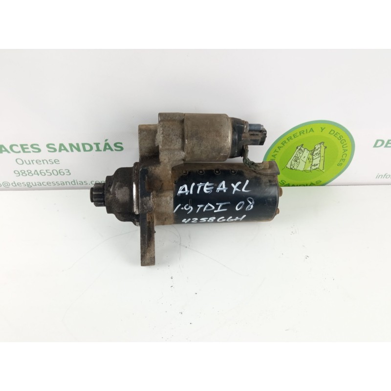 Recambio de motor arranque para seat altea referencia OEM IAM   