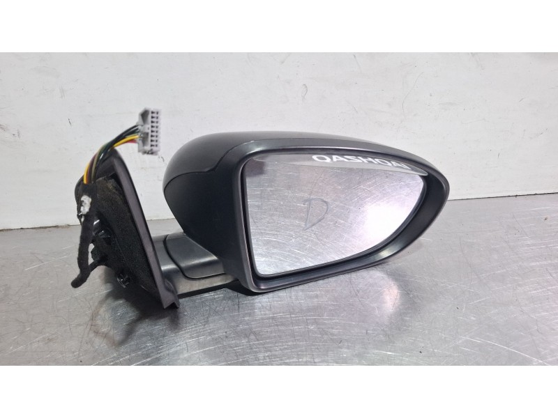 Recambio de espejo retrovisor derecho electrico para nissan qashqai referencia OEM IAM E11026202  