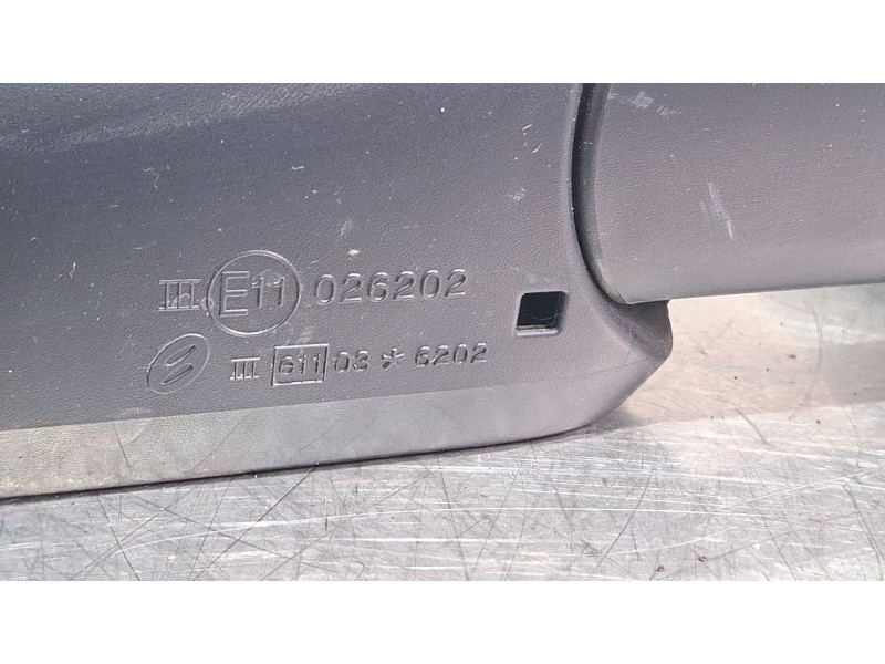 Recambio de espejo retrovisor derecho electrico para nissan qashqai referencia OEM IAM E11026202  