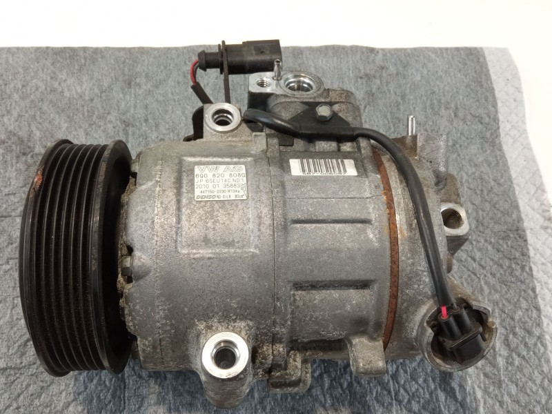 Recambio de compresor aire acondicionado para seat ibiza referencia OEM IAM 6Q0820808G 447150-2230 R134A 
