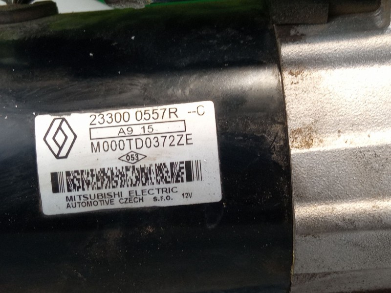 Recambio de motor arranque para dacia sandero referencia OEM IAM 233000557R  