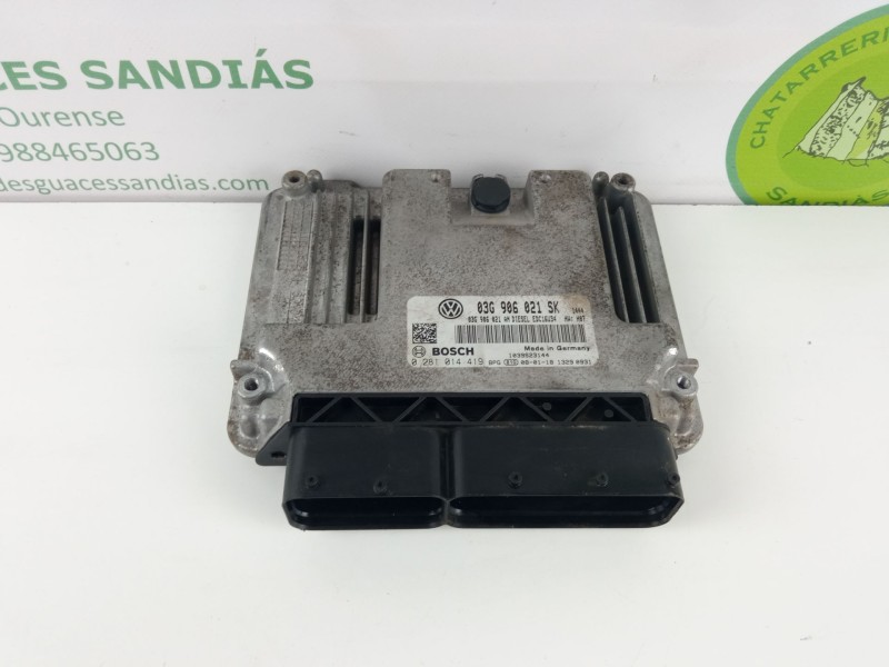 Recambio de centralita motor para seat altea referencia OEM IAM 03g906021sk 0281014419 