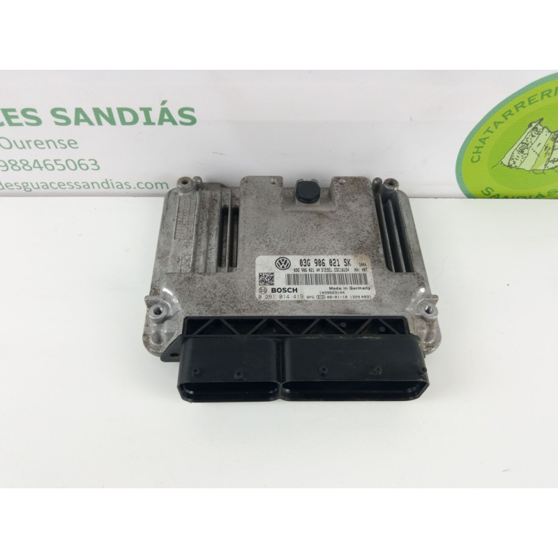 Recambio de centralita motor para seat altea referencia OEM IAM 03g906021sk 0281014419 