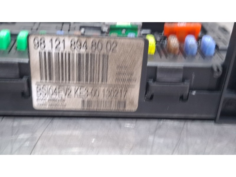 Recambio de centralita bsi para citroën berlingo referencia OEM IAM 981218948002 / BSI04EV2  