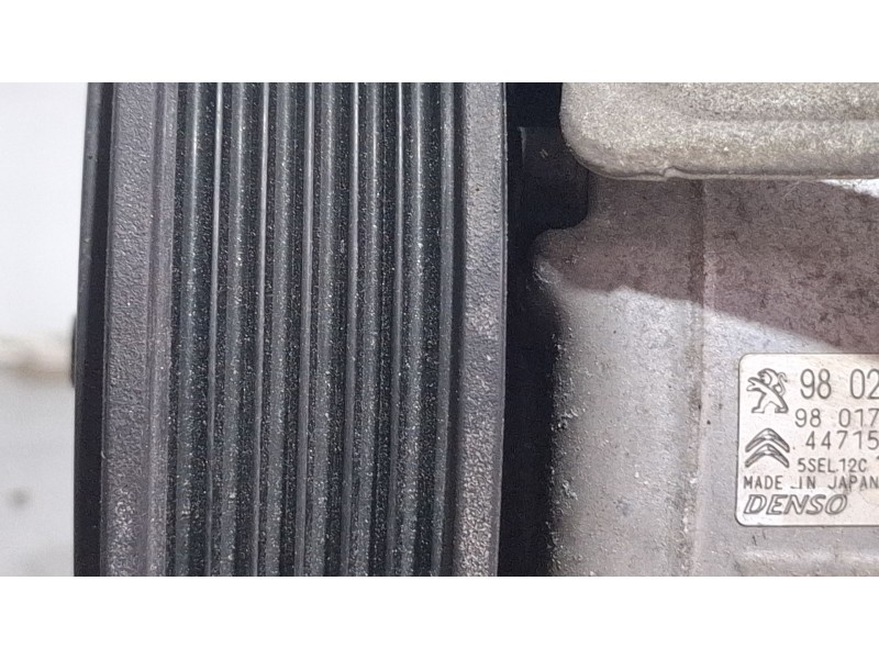 Recambio de compresor aire acondicionado para citroën berlingo referencia OEM IAM 9802875780 / 9801764380 / 447150-5201  