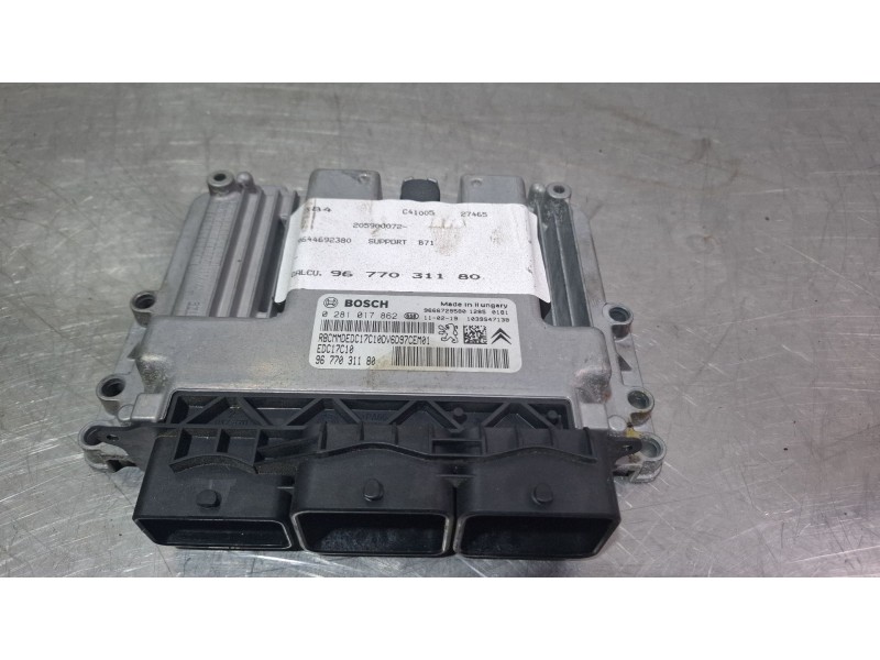 Recambio de centralita motor para citroën c4 referencia OEM IAM 9677031180  